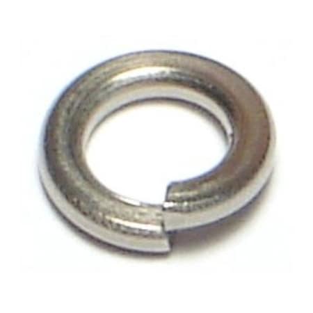 Midwest Fastener Split Lock Washer, For Screw Size #10 18-8 Stainless Steel, Plain Finish, 100 PK 05337